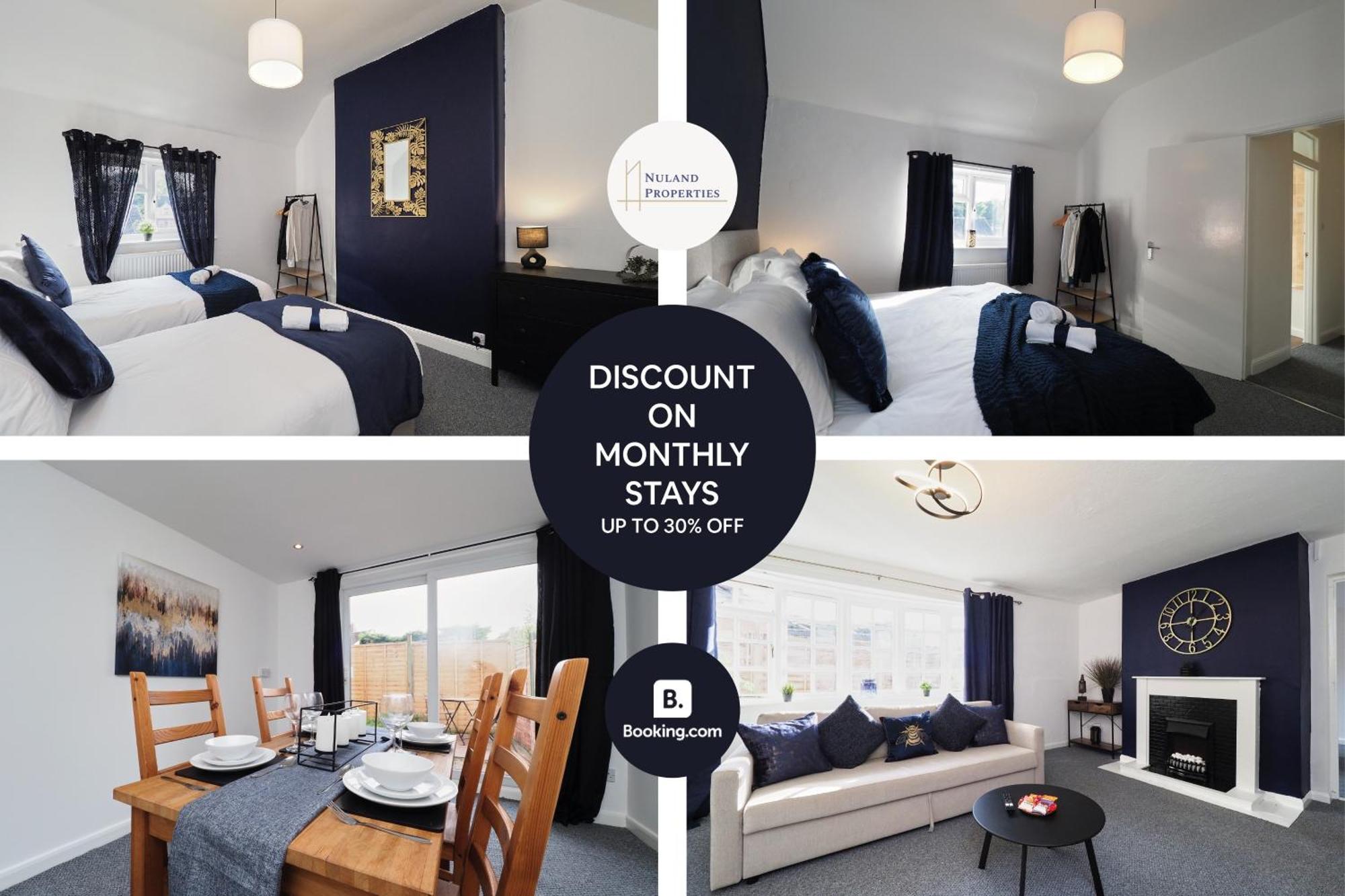 Home In Wellesbourne - Contractors - Families - Reduced Rates Eksteriør bilde